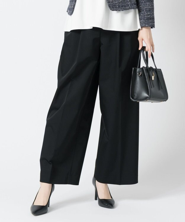 ONWARD Reuse Park 【自由区】パンツ春夏 ブラック