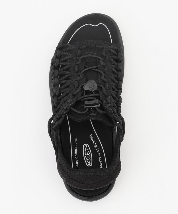 JOSEPH ABBOUD MOUNTAIN 【KEEN・23.5～24.0㎝】UNEEK Ⅱ OT サンダル ブラック系