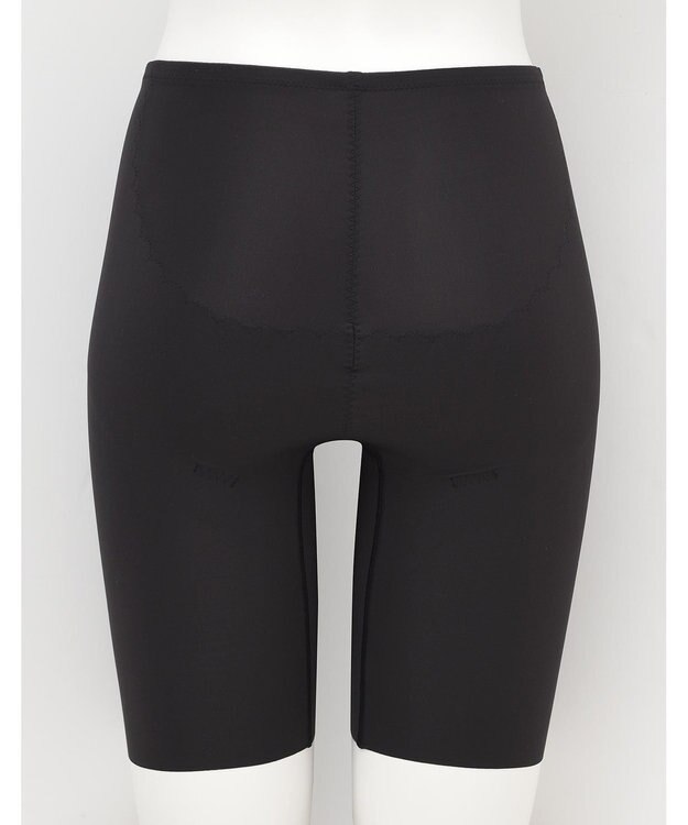 AMPHI ガードル ヒップアップ ヒップまるみをキープ 【Hold Day Girdle ホールドデイガードル】 ロング丈 GYJ169 アンフィ／ワコール ブラック