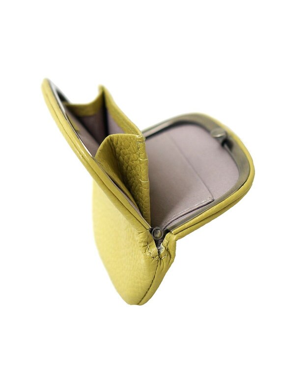 FOLNA RD ショート天溝がま口 財布 グリーン