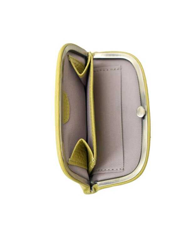 FOLNA RD ショート天溝がま口 財布 グリーン