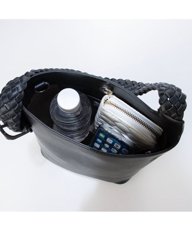 UNBILLION カシュカシュ cachecache / メッシュハンドル2wayワンショルダー ブラック