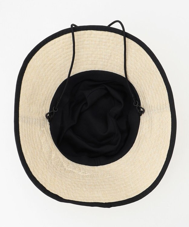 ANY 【UVケア/抗菌防臭】リネンライク サファリハット ナチュラル