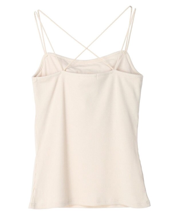 Green Parks カップ付きマルチストラップキャミ２ Light Beige