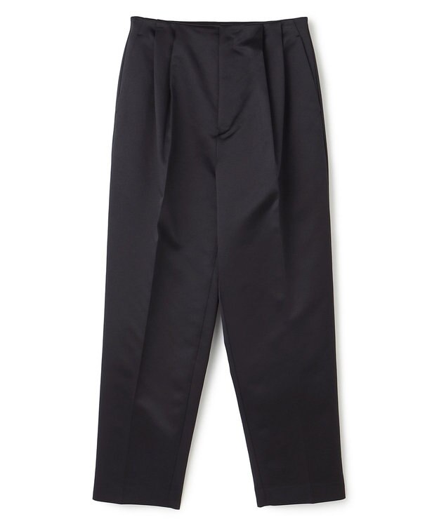 uncrave ラスターサテン パンツ（uncrave WHITE） ブラック