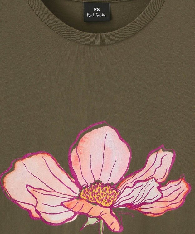 Paul Smith シングル ブルーム 長袖Tシャツ オリーブ