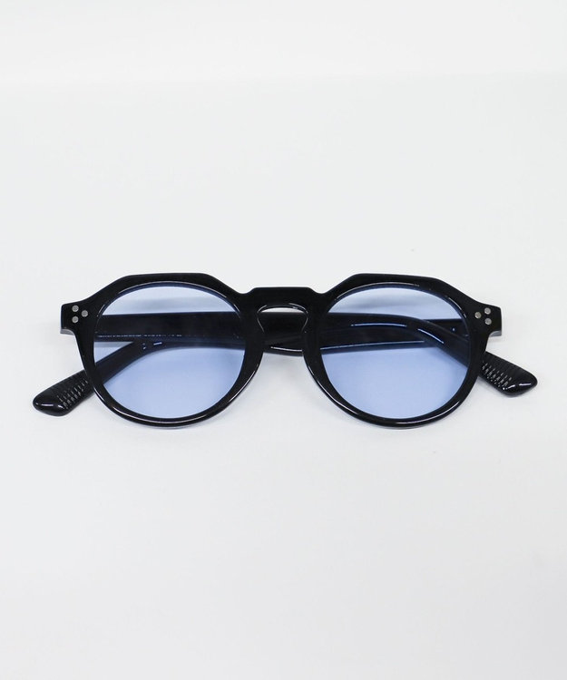 WEGO 【ユニセックス着用ITEM】カラーレンズクラウンパントアイウェア ブルー