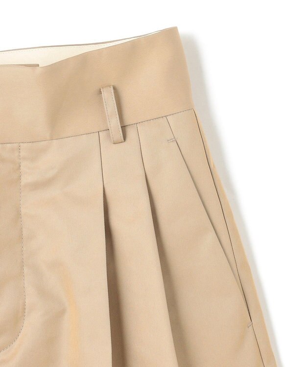 uncrave チノギャバジン ショートトラウザー ベージュ