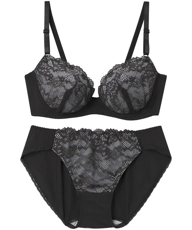 une nana cool 【WEB限定】ブラ＆ショーツセット BL