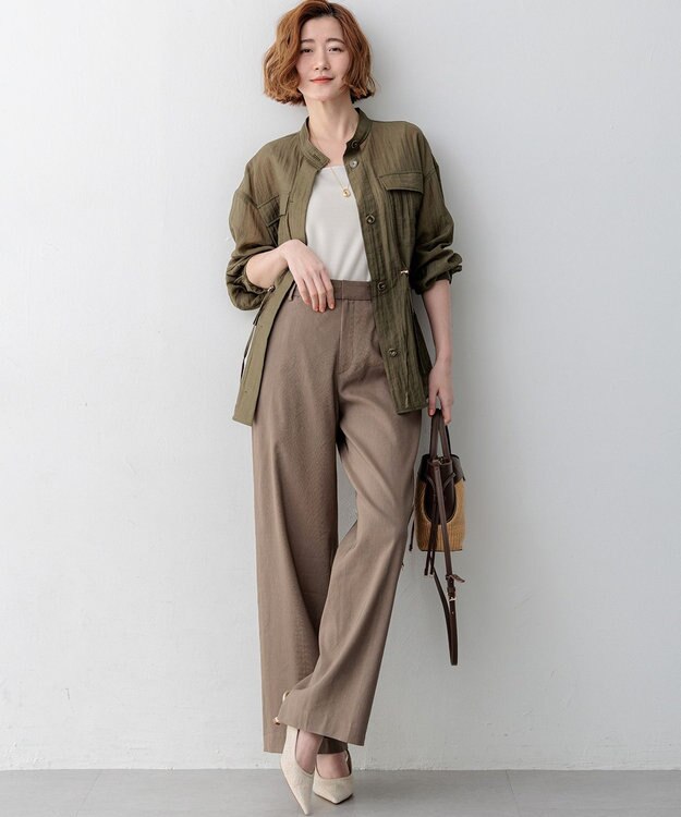 23区 メタルトップ ドロップ ネックレス ゴールド系