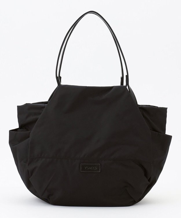 Y'SACCS 【MIPAN regen】ふんわりタックトート　Mサイズ ブラック