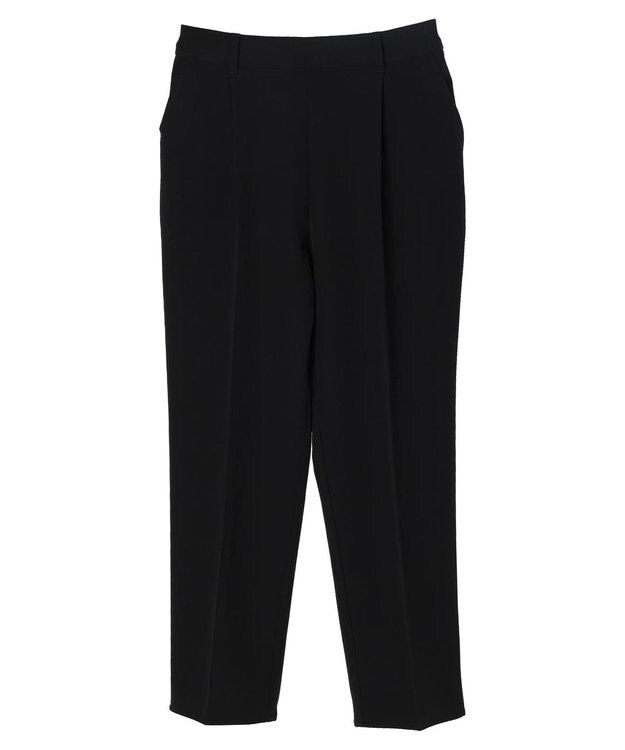 Green Parks きれいシルエットパンツ Black