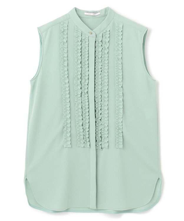 BEIGE， PALAIS / フリルブラウス Mint