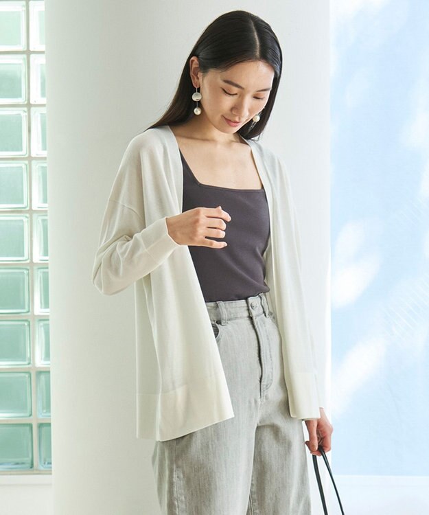 UNFILO イージーカーディガン オフ