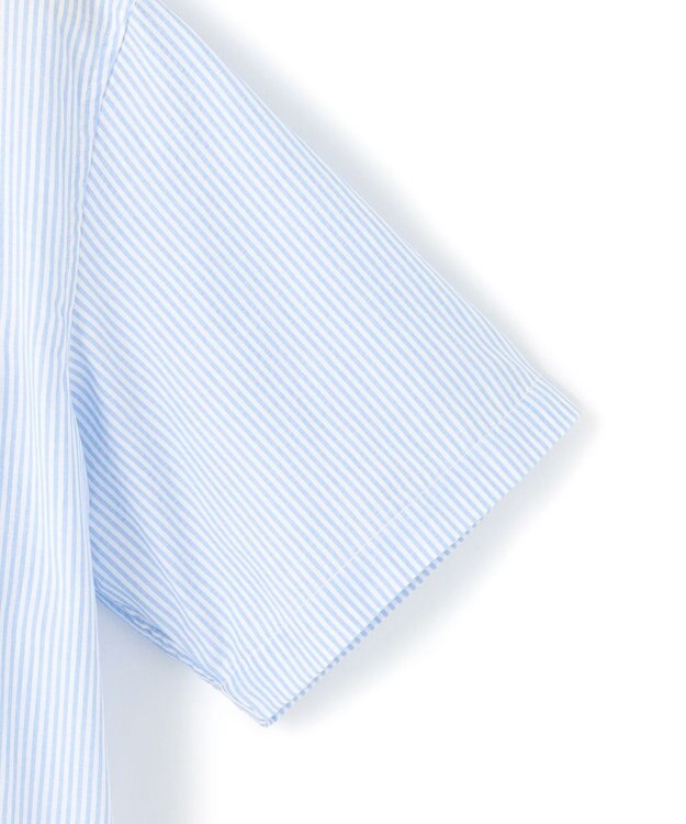 J.PRESS MEN 【WEB・一部店舗限定】シアサッカー 半袖シャツ / B.D. サックスブルー系1