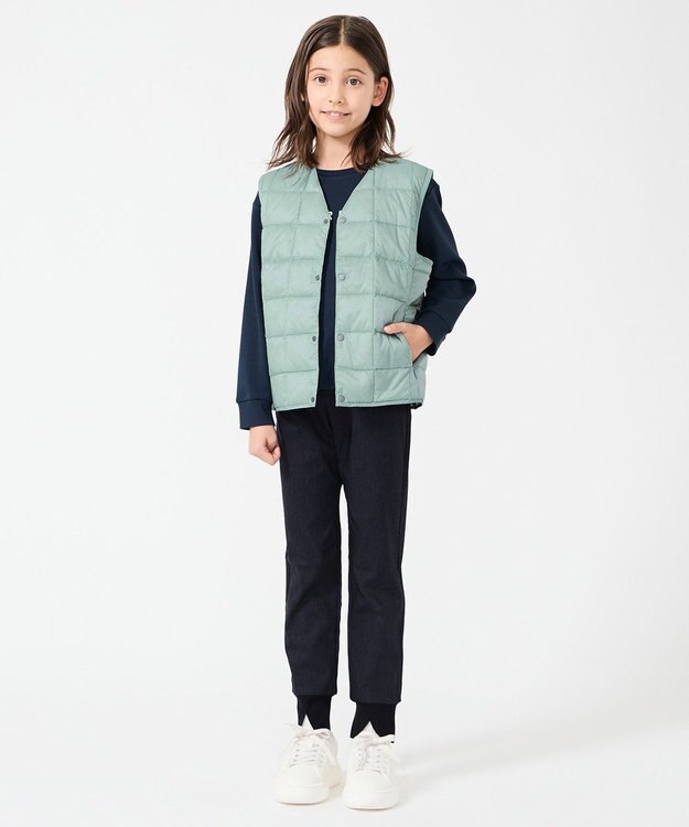 UNFILO 【110-150cm】デニムジョグパン(UNISEX) インディゴ