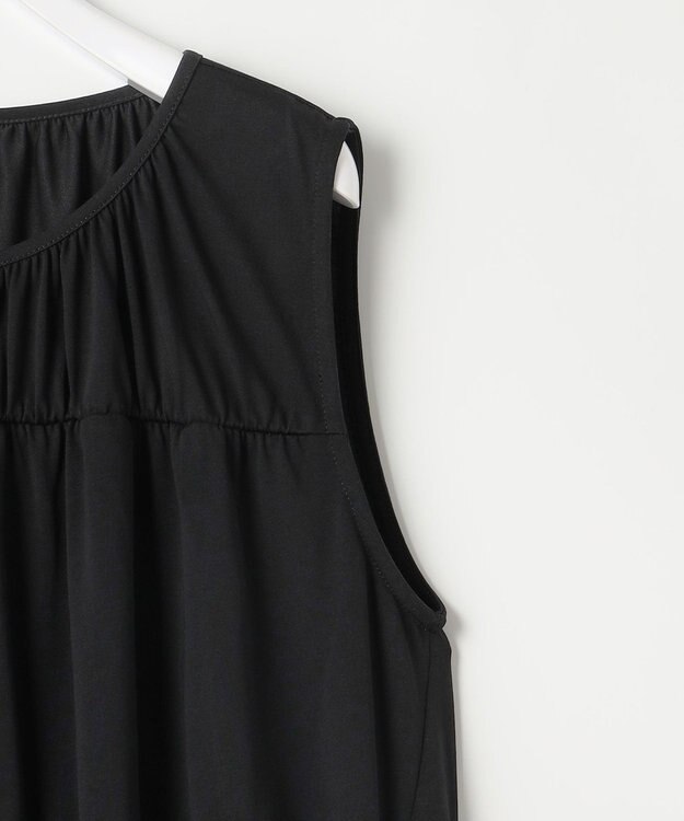 ANY SIS 【WEB・一部店舗限定】ティアード ワンピース ブラック