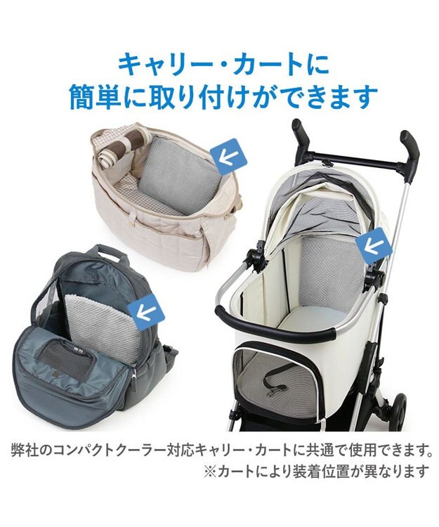 PET PARADISE ペットパラダイス  コンパクトクーラー グレー 2026 グレー