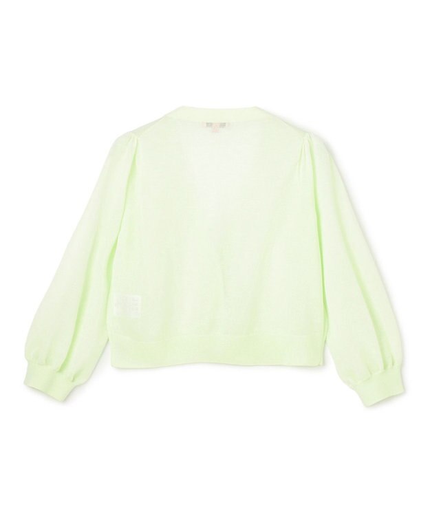 TOCCA 【星風まどかさん着用】SHEER CARDIGAN カーディガン ライトグリーン系