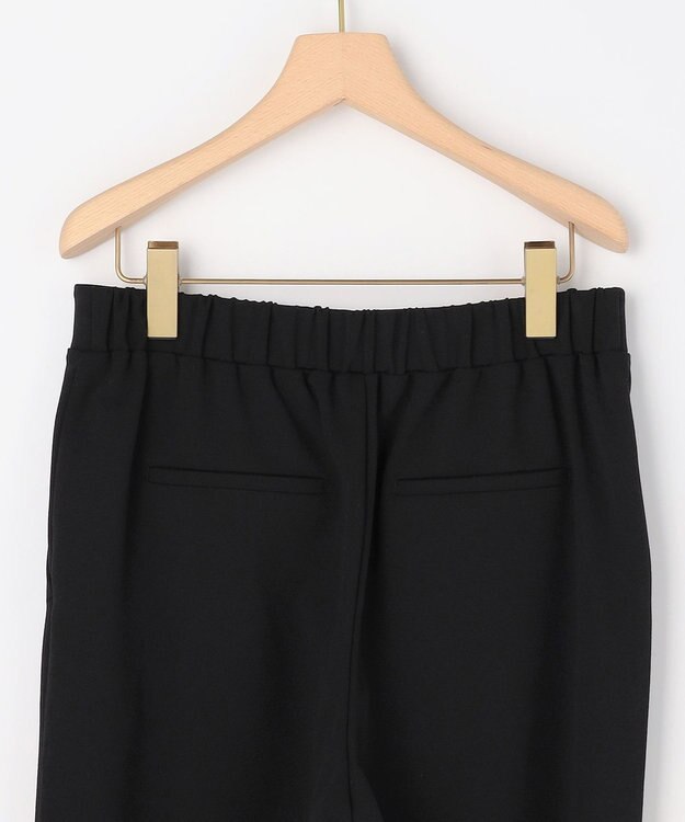組曲 【先行予約・WEB限定】ジョーゼットジャージーテーパード パンツ ブラック系