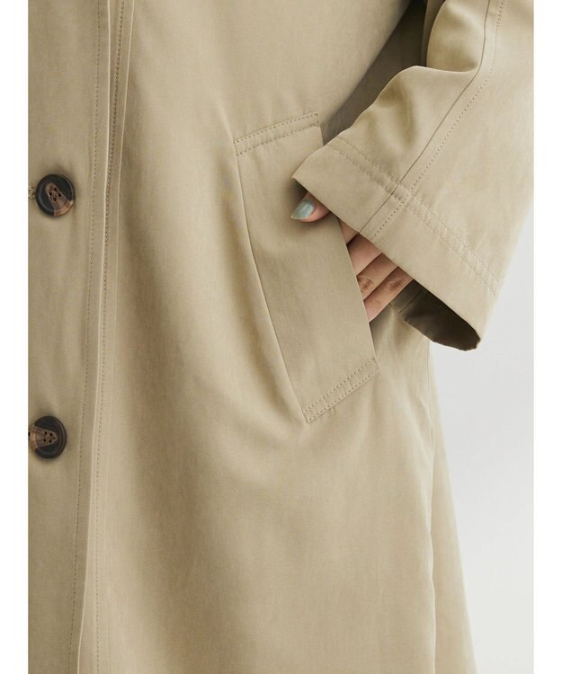 Green Parks オーバートレンチコート Beige