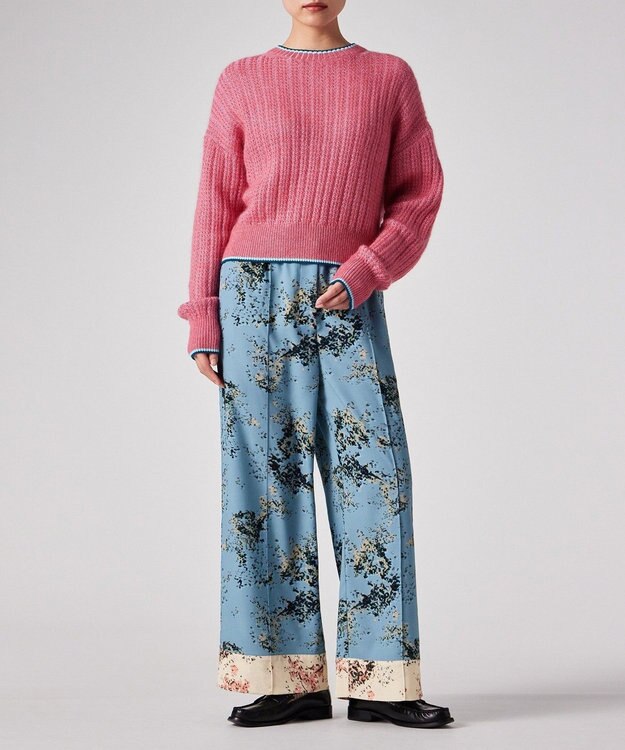 Paul Smith モヘヤミックス ラメニット ピンク