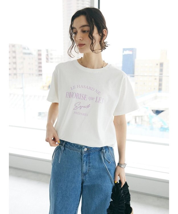 CRAFT STANDARD BOUTIQUE 【ＵＶカット】ＦＡＶＯＲＩＳＥ　ＴＥＥ Off White