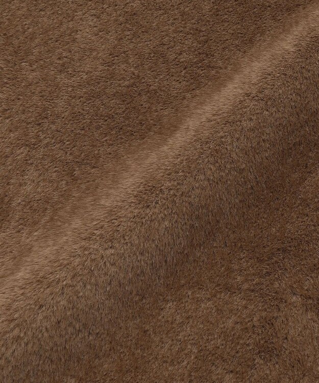 GRACE CONTINENTAL フェイクミンクストール ブラウン