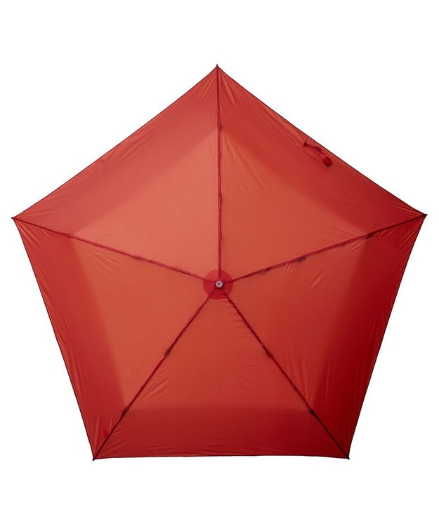 MOONBAT Magical tech(マジカルテック) 超軽量 折りたたみ傘 65g プレーン UV 50cm レッド