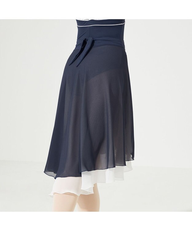Chacott 【AKANE TAKADA】リハーサルスカート ネイビー