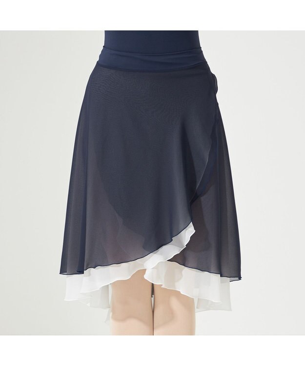 Chacott 【AKANE TAKADA】リハーサルスカート ネイビー