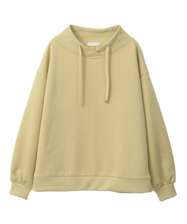 Green Parks ダンボール抜け衿プルオーバー Lime Green