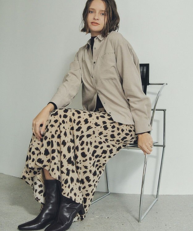 YECCA VECCA ピーチ起毛シャツ Mint Green