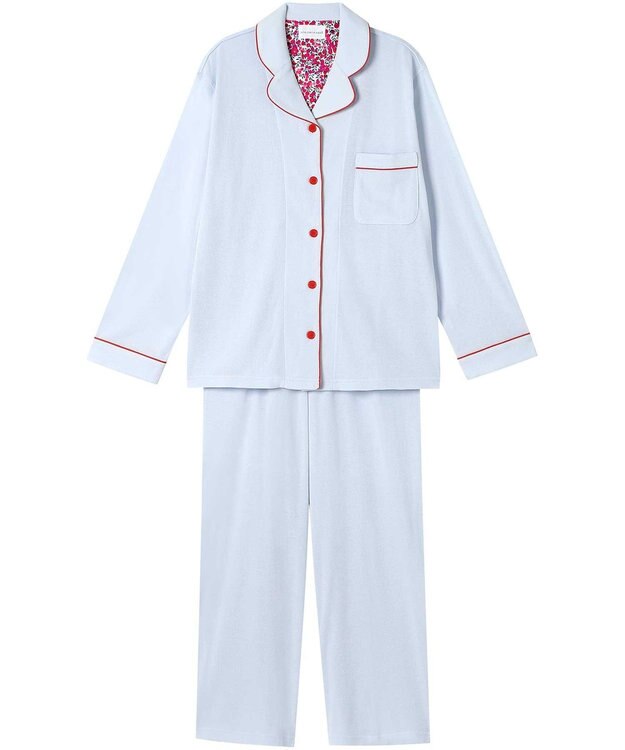 une nana cool 【綿100％】フライスパジャマ　ＭＡＤＥ　ＷＩＴＨ　ＬＩＢＥＲＴＹ　ＦＡＢＲＩＣ SX