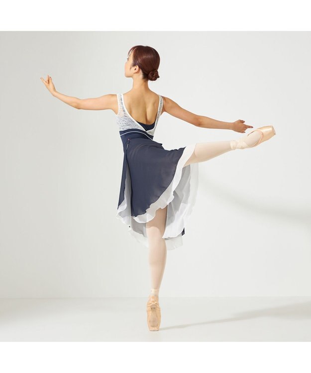 Chacott 【AKANE TAKADA】リハーサルスカート ネイビー