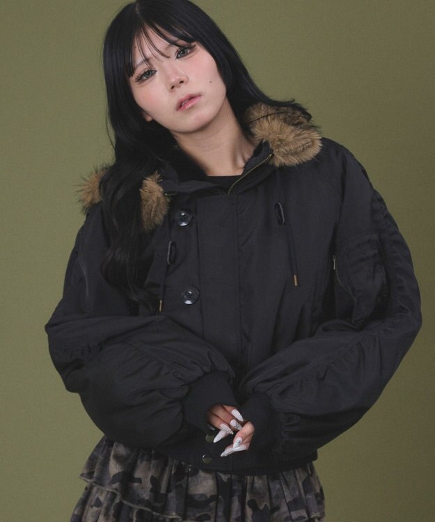 WEGO N2Bジャケット ブラック