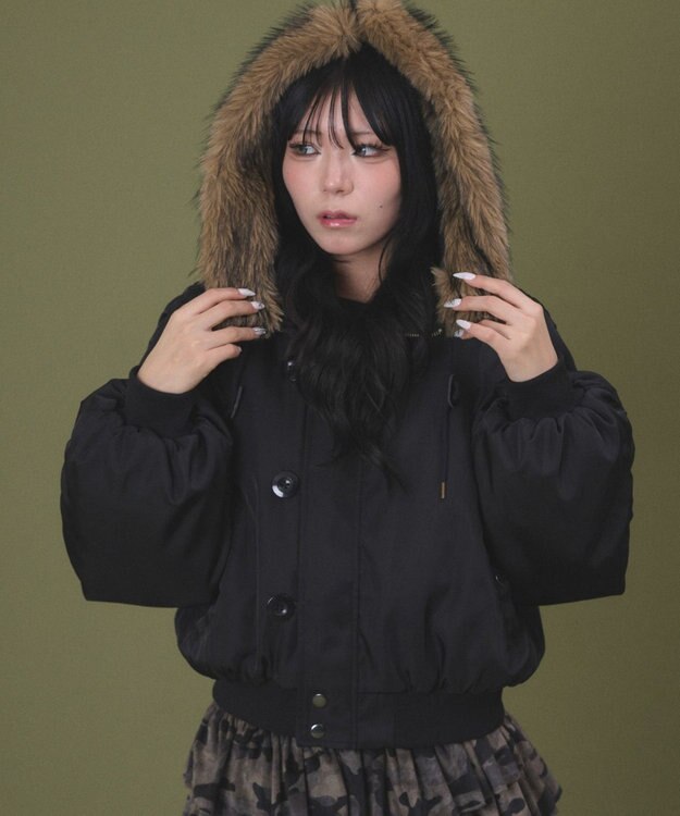 WEGO N2Bジャケット ブラック