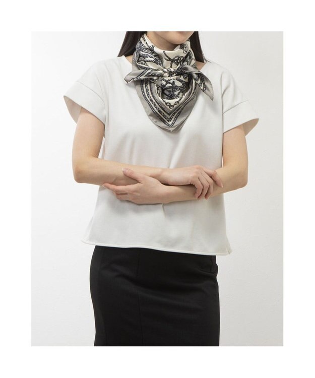 UNBILLION カカトゥ kakatoo / ロープアンカーシルクスカーフ GY