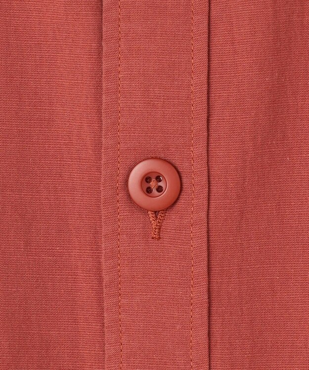 J.PRESS YORK STREET 【UNISEX】リネンCPO シャツジャケット ピンク系