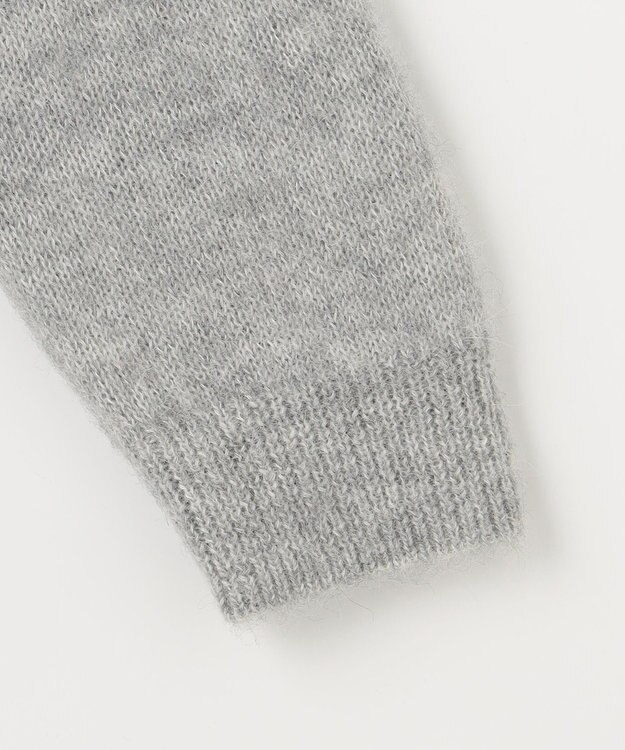 自由区 S アルパカミドルゲージ ニット グレー