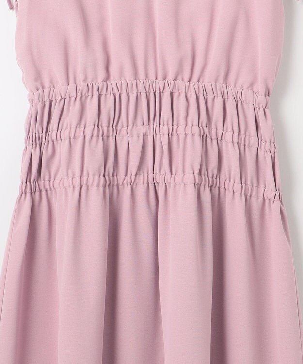 Feroux 【洗える】サマードロスト ワンピース ライラック系