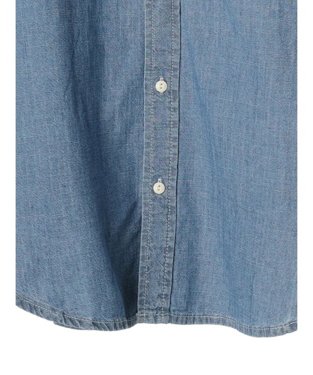 Green Parks ライトオンスデニムＢｉｇシャツ Light Indigo