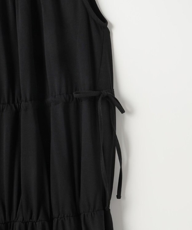 ANY SIS 【WEB・一部店舗限定】ティアード ワンピース ブラック
