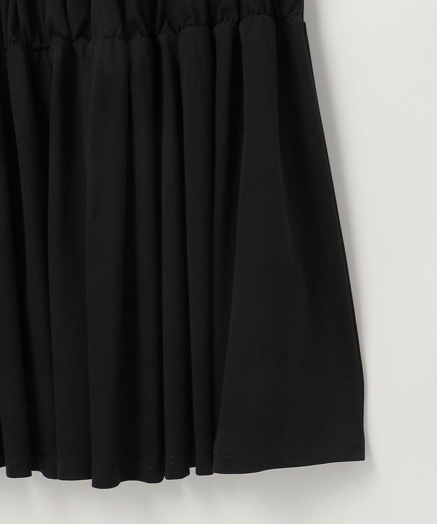 ANY SIS 【WEB・一部店舗限定】ティアード ワンピース ブラック