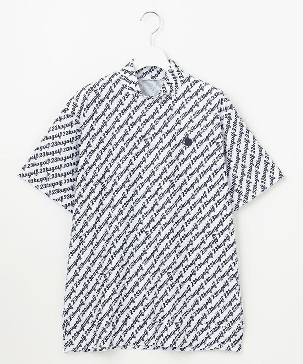 23区GOLF 【MEN】レジメロゴストレッチモックネック ネイビー系5