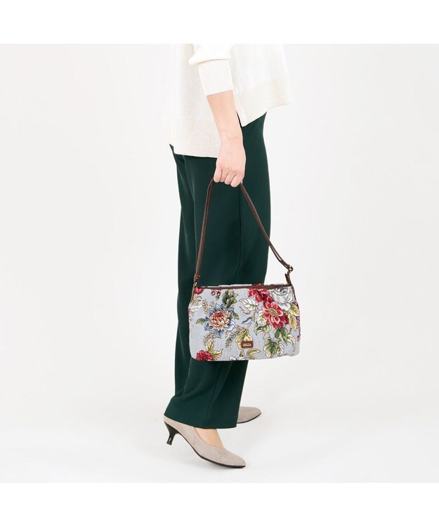 IBIZA ディーア　ショルダーバッグ ライトグレー