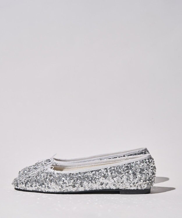 AMERICAN HOLIC グリッターパンプス Silver