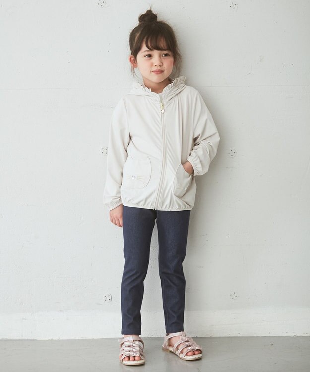 ANY KIDS 7daysガーリーパンツ(カットソー) デニム