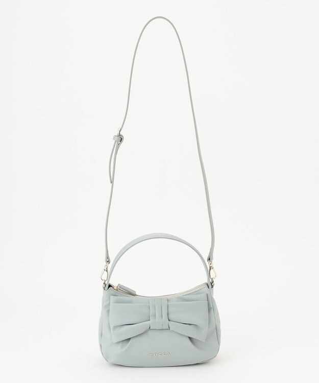 TOCCA 【撥水】ETOI NYLON MINIBAG ミニバッグ トッカブルー系