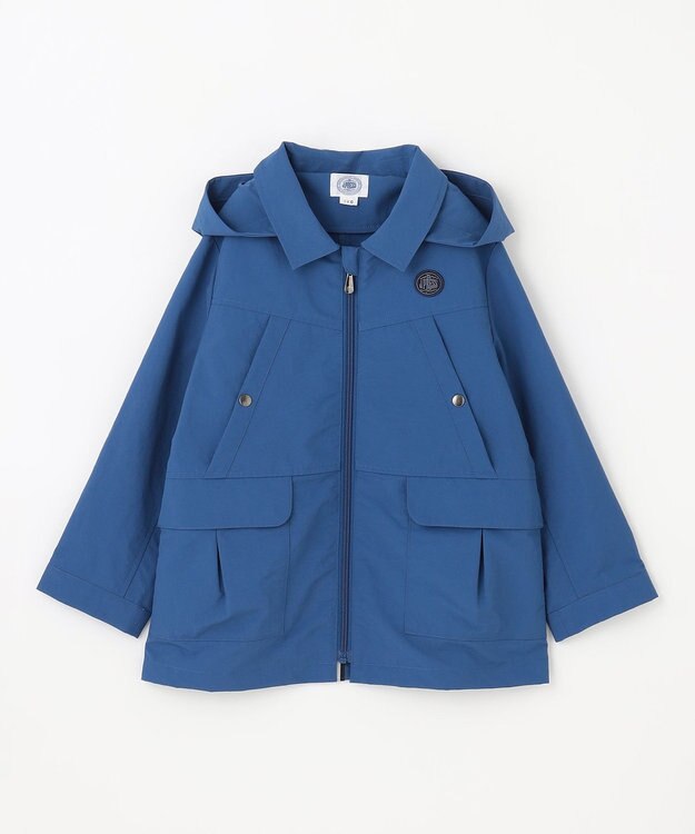 J.PRESS KIDS 【100-130cm】【撥水】マウンテンパーカー ブルー系